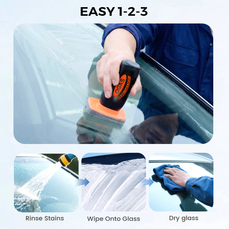 🔥LAST DAY SALE 50% OFF🔥 🚗 Glass Film Cleaning Brush